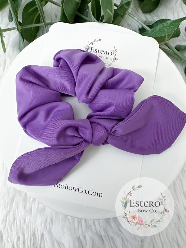 Purple Swim Scrunchie