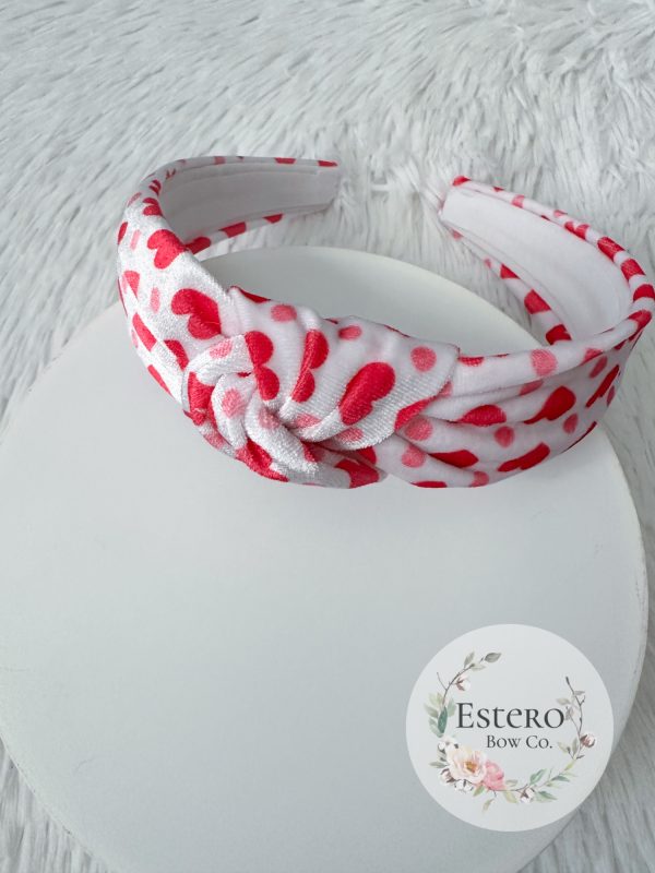 Valentine's Day Velvet Headband - Image 2