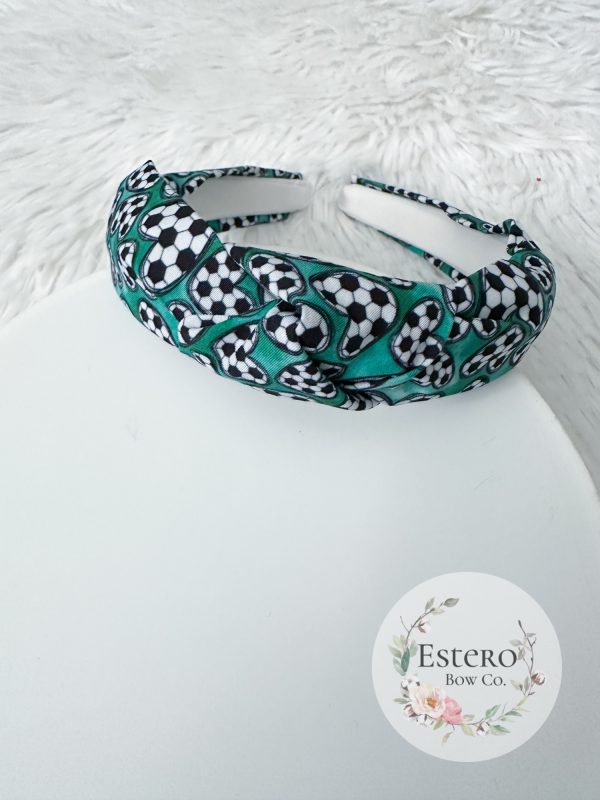 Soccer Hearts Headband - Image 2